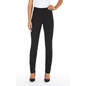 NEW FDJ pull-on ponte leggings in black